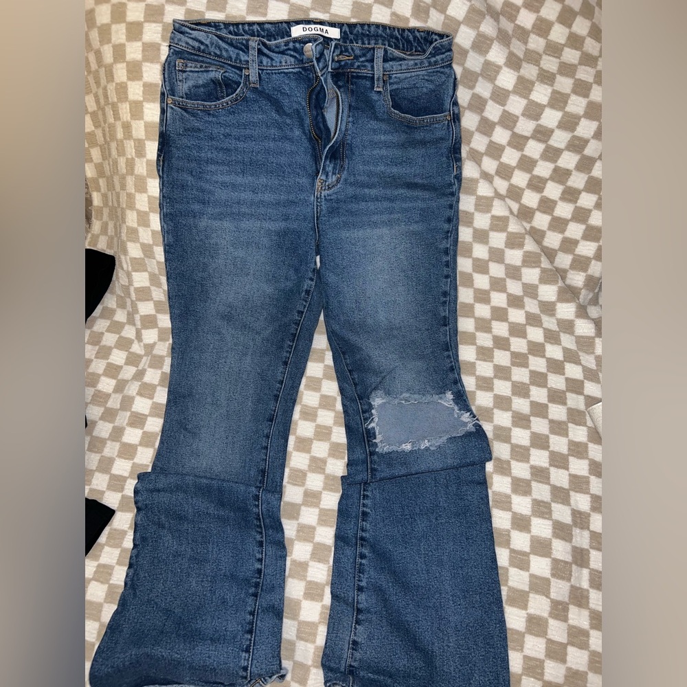 COOLA Women's Blue Flare Jeans